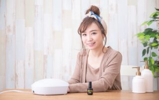 ネイル女性