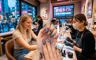 Nail Salon in Shinjuku for Foreigners: Sculpt, Gel &Dramatic Designs Done Right
